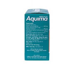 Smart Pharma - Thuốc Aquima Merap hỗ trợ điều trị các triệu chứng khó tiêu, ợ nóng, đầy hơi (20 gói x 10ml) 2 Smart Pharma - Aquima 1