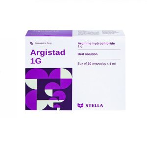 Dung dịch uống Argistad 1g Stella điều trị tăng amoniac huyết (20 ống x 5ml)
