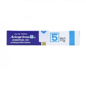 Smart Pharma - Thuốc Aricept Evess 5mg Eisai điều trị triệu chứng bệnh azheimer (2 vỉ x 14 viên) 2 Smart Pharma - Aricept 3