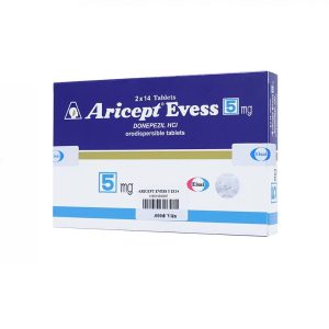 Thuốc Aricept Evess 5mg Eisai điều trị triệu chứng bệnh azheimer (2 vỉ x 14 viên)