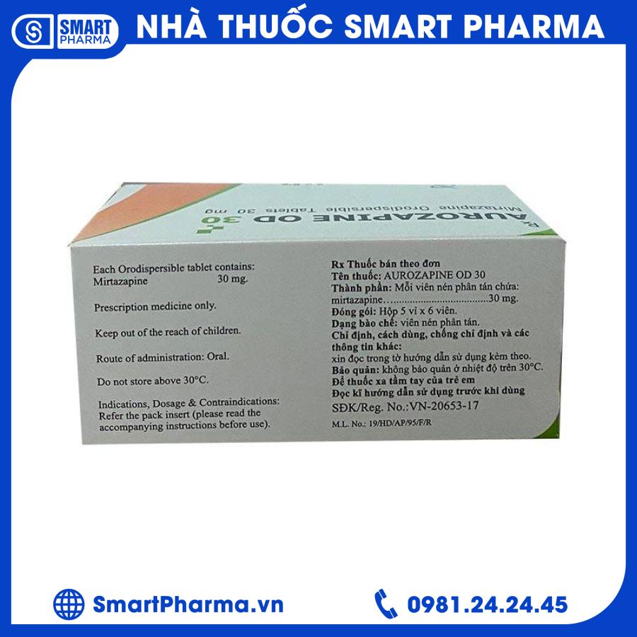 Aurozapine OD 302 Smart Pharma - Aurozapine OD 302