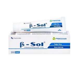 Kem bôi da B- Sol Agimexpharm điều trị vảy nến, chàm (10g)