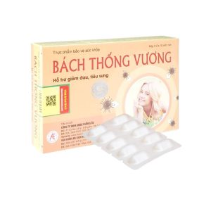 Smart Pharma - Viên uống Bách Thống Vương hỗ trợ giảm đau, tiêu sưng trong các chứng đau đầu (3 vỉ x 10 viên) 1 Smart Pharma - Bach Thong Vuong 2