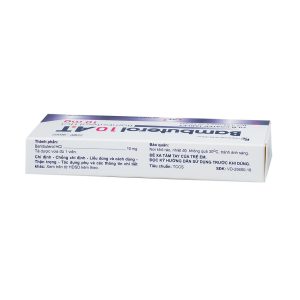 Smart Pharma - Thuốc Bambuterol 10 A.T An Thiên điều trị hen phế quản, viêm phế quản mạn tính (3 vỉ x 10 viên) 1 Smart Pharma - Bambuterol2