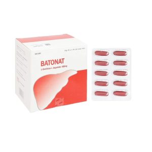 Smart Pharma - Thuốc Batonat 400mg Phil điều trị bệnh viêm gan cấp tính, viêm gan mạn tính (10 vỉ x 10 viên) 2 Smart Pharma - Batonat 400mg1