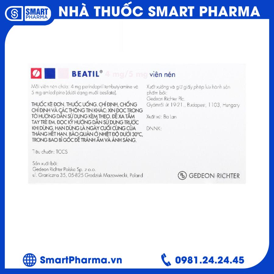 Beatil 4-5mg3 Smart Pharma - Beatil 4 5mg3