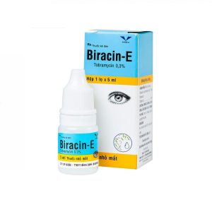 Thuốc nhỏ mắt Biracin-E Bidiphar điều trị các nhiễm khuẩn mắt do các chủng nhạy cảm (5ml)