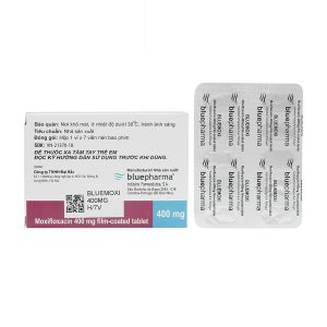 Smart Pharma - Thuốc Bluemoxi 400mg Bluepharma điều trị nhiễm khuẩn (7 viên) 2 Smart Pharma - Bluemoxi1
