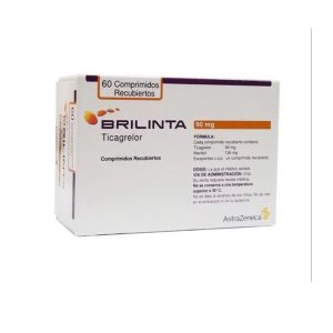 Smart Pharma - Thuốc Brilinta AstraZeneca giảm nguy cơ bị lên cơn đau tim , đột quỵ (6 vỉ x 10 viên) 1 Smart Pharma - Brilinta 90mg2