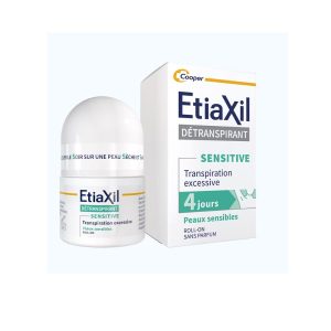 Lăn khử mùi EtiaXil Detranspirant Aisselles Peaux Sensibles chống mùi đặc trị dành cho da nhạy cảm (15ml)
