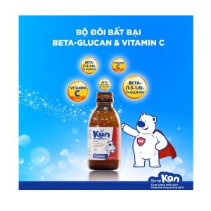 Smart Pharma - Syrup Kan Imunoglukan P4H Pleuran hỗ trợ tăng cường đề kháng ở trẻ em (120ml) 1 Smart Pharma - Imunoglukan P4H KAN3