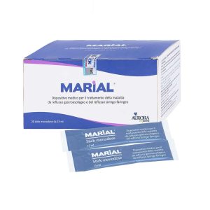 Marial Gel chống trào ngược dạ dày thực quản, bảo vệ, tái tạo và phục hồi niêm mạc họng (20 gói x 15ml)