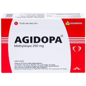 Smart Pharma - Thuốc Agidopa 250mg Agimexpharm điều trị tăng huyết áp (2 vỉ x 10 viên) 1 Smart Pharma - NT SMART PHARMA 2026 10 10T112559.990