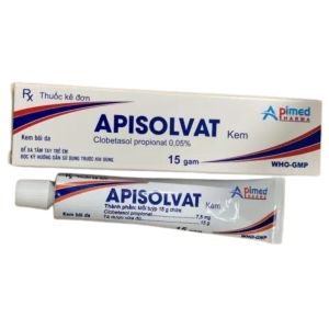 Smart Pharma - Kem bôi da Apisolvat 0.05% Apimed giảm các triệu chứng viêm và ngứa các bệnh về da (10g) 1 Smart Pharma - Nha thuoc Smart Pharma 2026 10 17T102928.527
