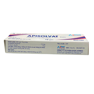Smart Pharma - Kem bôi da Apisolvat 0.05% Apimed giảm các triệu chứng viêm và ngứa các bệnh về da (10g) 5 Smart Pharma - Nha thuoc Smart Pharma 2026 10 17T102940.637