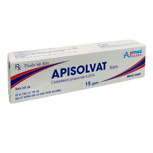 Smart Pharma - Kem bôi da Apisolvat 0.05% Apimed giảm các triệu chứng viêm và ngứa các bệnh về da (10g) 3 Smart Pharma - Nha thuoc Smart Pharma 2026 10 17T102954.117