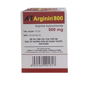 Smart Pharma - Thuốc A.T Arginin 800 An Thiên điều trị duy trì tăng amoniac máu (30 ống x 10ml) 3 Smart Pharma - Nha thuoc Smart Pharma 2026 10 20T134548.799
