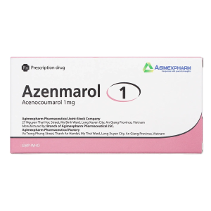 Smart Pharma - Thuốc Azenmarol 1mg Agimexpharm điều trị nhồi máu cơ tim, bệnh tim gây tắc mạch (10 vỉ x 10 viên) 1 Smart Pharma - Nha thuoc Smart Pharma 2026 10 31T101100.214