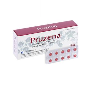 Thuốc Pruzena Davipharm điều trị buồn nôn và nôn mửa trong thai kỳ (3 vỉ x 10 viên)