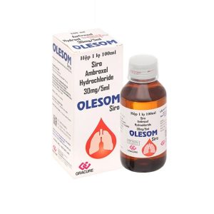 Siro Olesom Gracure điều trị bệnh hô hấp cấp và mãn tính, viêm phế quản (100ml)