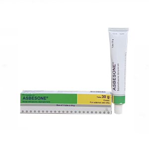 Kem bôi da Asbesone điều trị các bệnh eczema, viêm da, ngứa, lupus ban đỏ (30g)