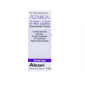 Thuốc nhỏ mắt Azarga Alcon giảm áp lực nội nhãn (5ml)