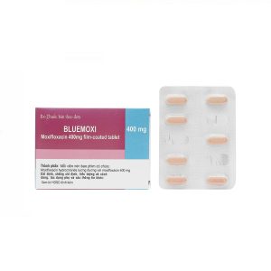 Thuốc Bluemoxi 400mg Bluepharma điều trị nhiễm khuẩn (7 viên)