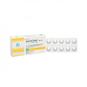 Smart Pharma - Thuốc Bostrypsin 4200 Boston điều trị phù nề sau chấn thương hoặc sau phẫu thuật (2 vỉ x 10 viên) 1 Smart Pharma - Smart pharma 2025 04 06T205534.581