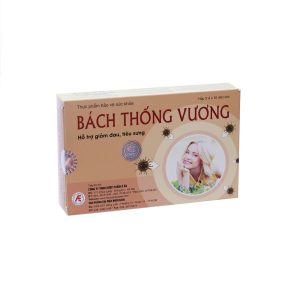 Viên uống Bách Thống Vương hỗ trợ giảm đau, tiêu sưng trong các chứng đau đầu (3 vỉ x 10 viên)