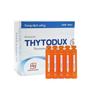 Dung dịch Thytodux hỗ trợ dự phòng tái phát nhiễm khuẩn hô hấp (4 vỉ x 5 ống)