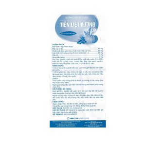 Smart Pharma - Viên uống Tiền Liệt Vương Tuệ Linh giúp hạn chế phát triển phì đại tiền liệt tuyến (60 viên) 3 Smart Pharma - Smart pharma 2025 04 16T130056.483