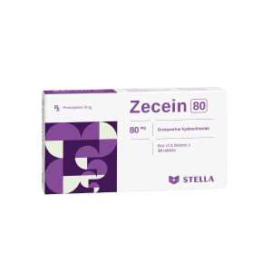 Thuốc Zecein 80 Stella điều trị co thắt dạ dày, ruột, hội chứng ruột kích thích ( 2 vỉ x 10 viên)