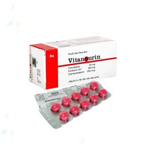 Thuốc Vitaneurin điều trị thiếu Vitamin B6, Vitamin B12, suy nhược thần kinh (5 vỉ x 10 viên)