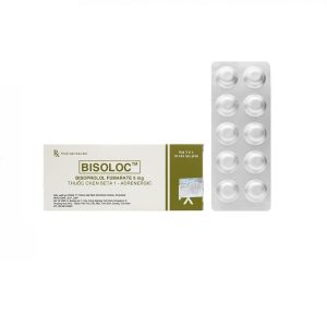 Smart Pharma - Thuốc Bisoloc United điều trị tăng huyết áp và bệnh mạch vành (3 vỉ x 10 viên) 2 Smart Pharma - Smart pharma 52