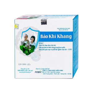 Viên uống Bảo Khí Khang IMC hỗ trợ giảm ho, khạc đờm, khó thở ( Hộp 2 lọ)