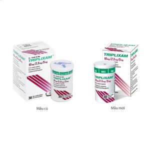 Smart Pharma - Thuốc Triplixam 10mg/2.5mg/5mg Servier điều trị tăng huyết áp (30 viên) 2 Smart Pharma - Triplixam 10 25 5mg 1