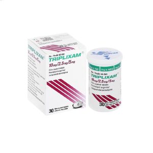 Thuốc Triplixam 10mg/2.5mg/5mg Servier điều trị tăng huyết áp (30 viên)