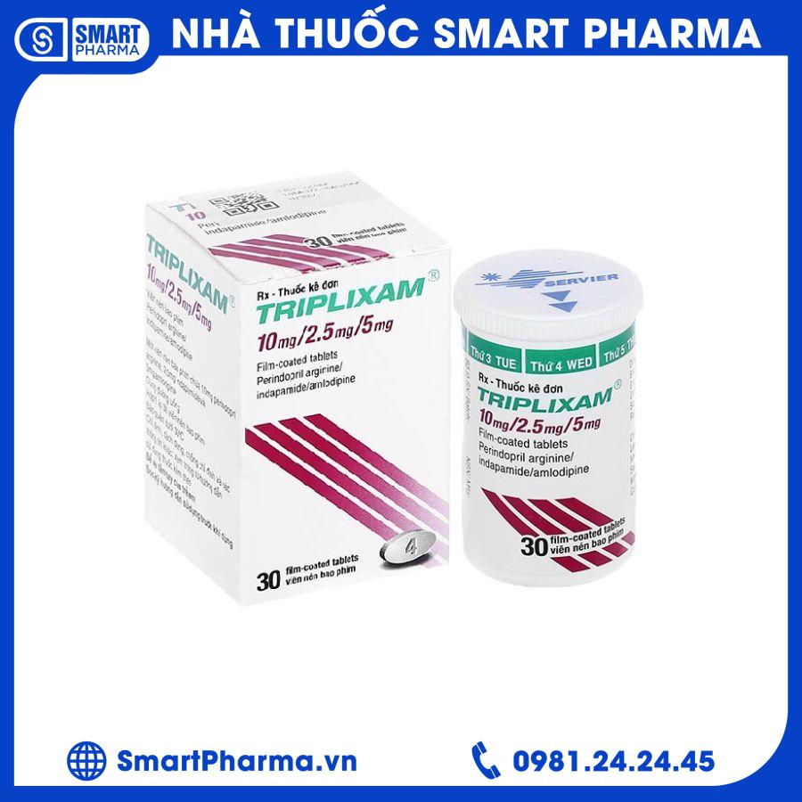 Triplixam 10-2,5-5mg Smart Pharma - Triplixam 10 25 5mg