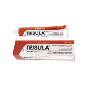 Kem bôi da Trisula 20g An Thiên Pharma điều trị các bệnh nhiễm khuẩn ngoài da