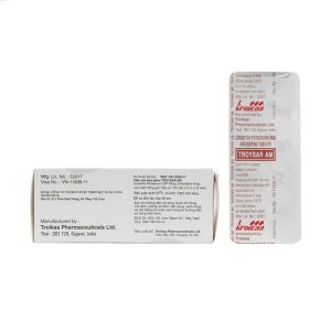 Smart Pharma - Thuốc Troysar AM Troikaa điều trị tăng huyết áp, đau thắt ngực (10 vỉ x 10 viên) 1 Smart Pharma - Troysar AM2