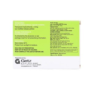 Smart Pharma - Thuốc Xalgetz 0.4mg Getz điều trị dấu hiệu và hội chứng tăng sản lành tính (1 vỉ x 10 viên) 2 Smart Pharma - Xalgetz 0.4mg1