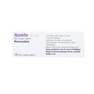 Smart Pharma - Thuốc Xarelto 15mg Bayer phòng ngừa thuyên tắc huyết khối tĩnh mạch (1 vỉ x 14 viên) 2 Smart Pharma - Xarelto 15mg2