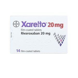 Thuốc Xarelto 20mg Bayer dự phòng đột quỵ và thuyên tắc mạch toàn thân (1 vỉ x 14 viên)