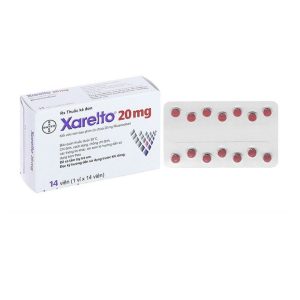 Smart Pharma - Thuốc Xarelto 20mg Bayer dự phòng đột quỵ và thuyên tắc mạch toàn thân (1 vỉ x 14 viên) 2 Smart Pharma - Xarelto 20mg1
