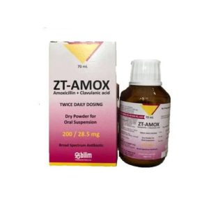 Smart Pharma - Bột pha hỗn dịch uống ZT-Amox 200/28.5mg Bilim điều trị các chứng nhiễm khuẩn (70ml) 2 Smart Pharma - ZT Amox