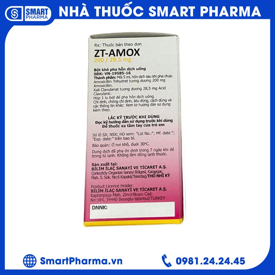 ZT-Amox1 Smart Pharma - ZT