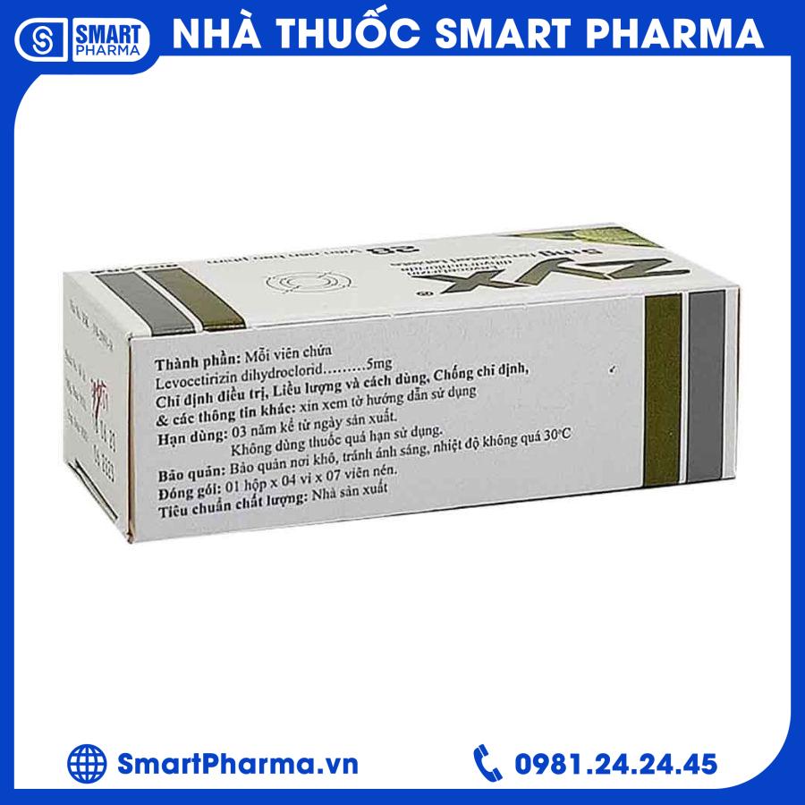 Zyx 5mg2 Smart Pharma - Zyx 5mg2