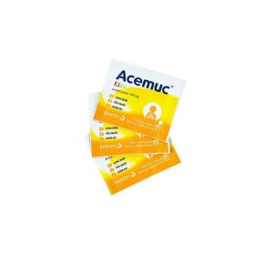 Smart Pharma - Thuốc cốm Acemuc Kids 100mg Sanofi - Điều trị ho và làm loãng đờm (30 gói x 0.5g) 2 Smart Pharma - acemuc 100mg 5