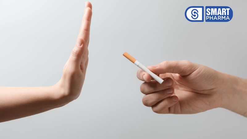 Hút thuốc gây hại cho Đại Tràng