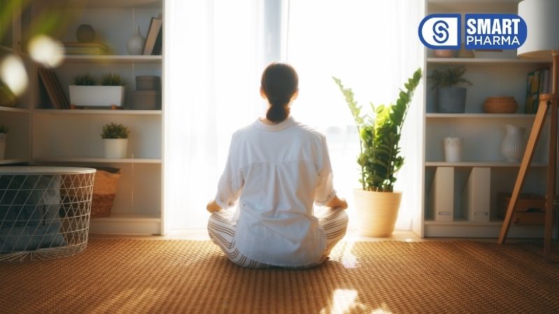 Thiền có thể giúp cơ thể thư giãn, gián tiếp hỗ trợ  thuyên giảm hội chứng ruột kích thích